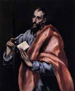 Apostle St Paul GRECO, El